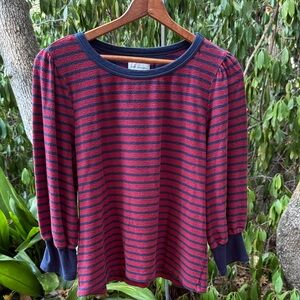 Striped Free Assembly Top